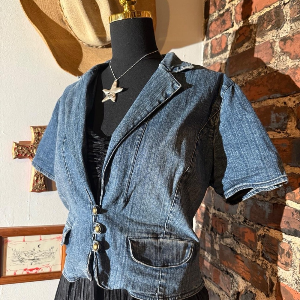 Y2K Cropped Blazer
